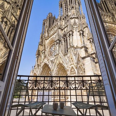 Au Pied De La Cathedrale #Vuemagique Apartment Reims Ngoại thất bức ảnh