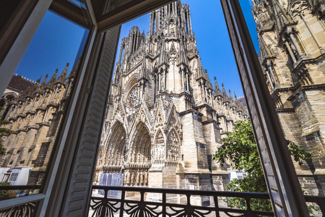 Au Pied De La Cathedrale #Vuemagique Apartment Reims Ngoại thất bức ảnh